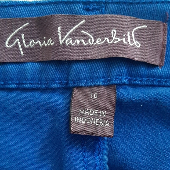Gloria Vanderbilt Women's Size 10 High Rise Blue Denim Jeans - Picture 2 of 10